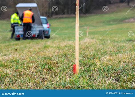stakeout survey|wooden survey stakes.